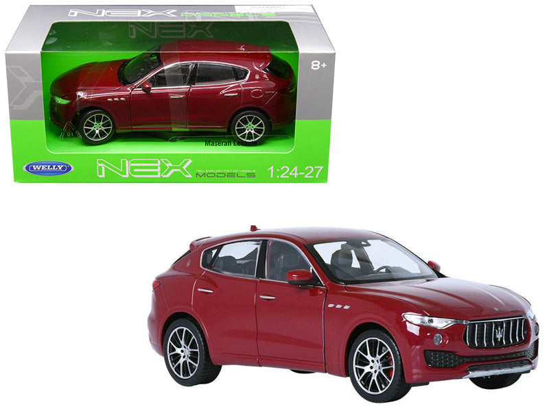 Maserati Levante Red 1/24 - 1/27 Diecast Model Car by Welly  free shipping USA