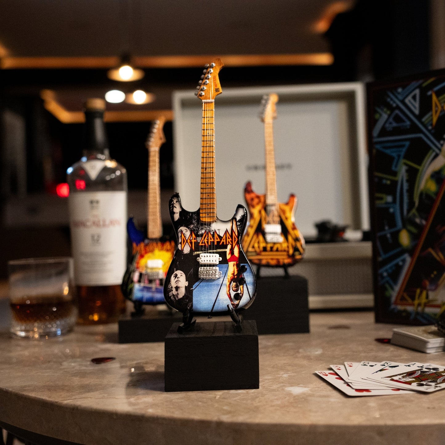 Def Leppard’s “High ‘n’ Dry” Collectible Miniature Guitar