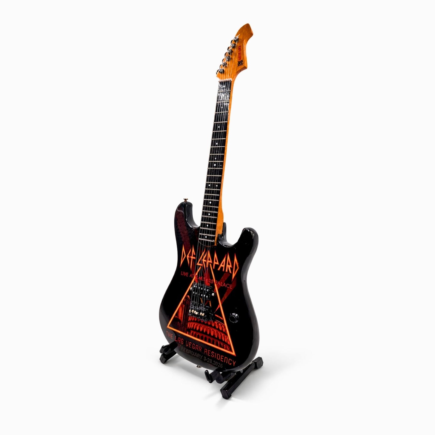 Def Leppard – Live at Caesars Palace, Las Vegas Residency Collectible Miniature Guitar