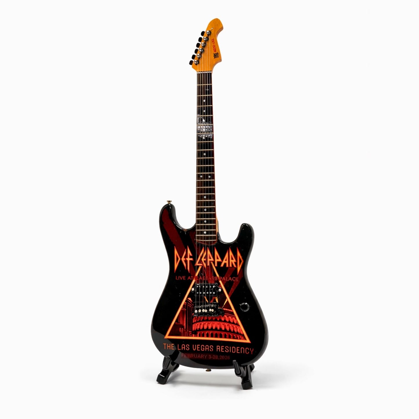 Def Leppard – Live at Caesars Palace, Las Vegas Residency Collectible Miniature Guitar