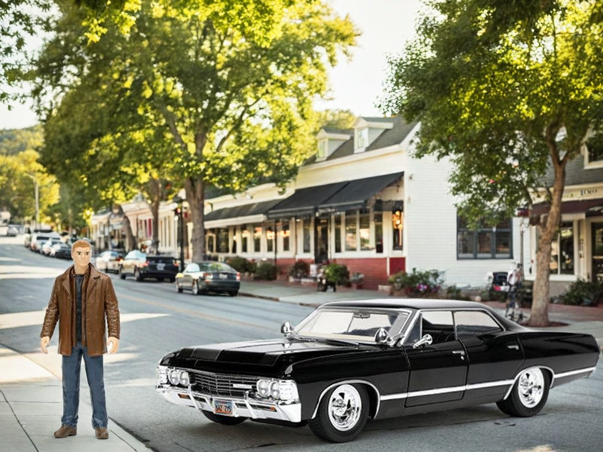 Supernatural Impala™: Dean's Legendary Ride – Collectible Model & Figurine  free shipping USA