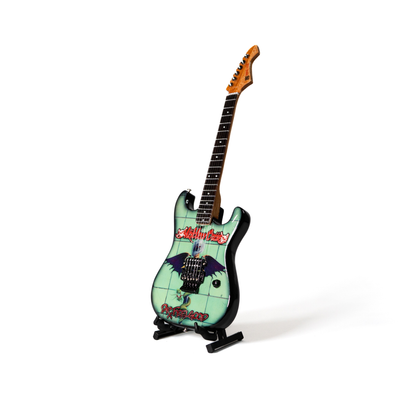 Mötley Crüe "Dr. Feelgood" Collectible Miniature Guitar