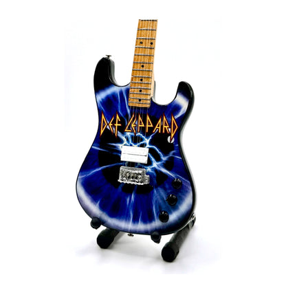 The Complete Def Leppard Collectible Miniature Guitar Set – All 6 Official Designs