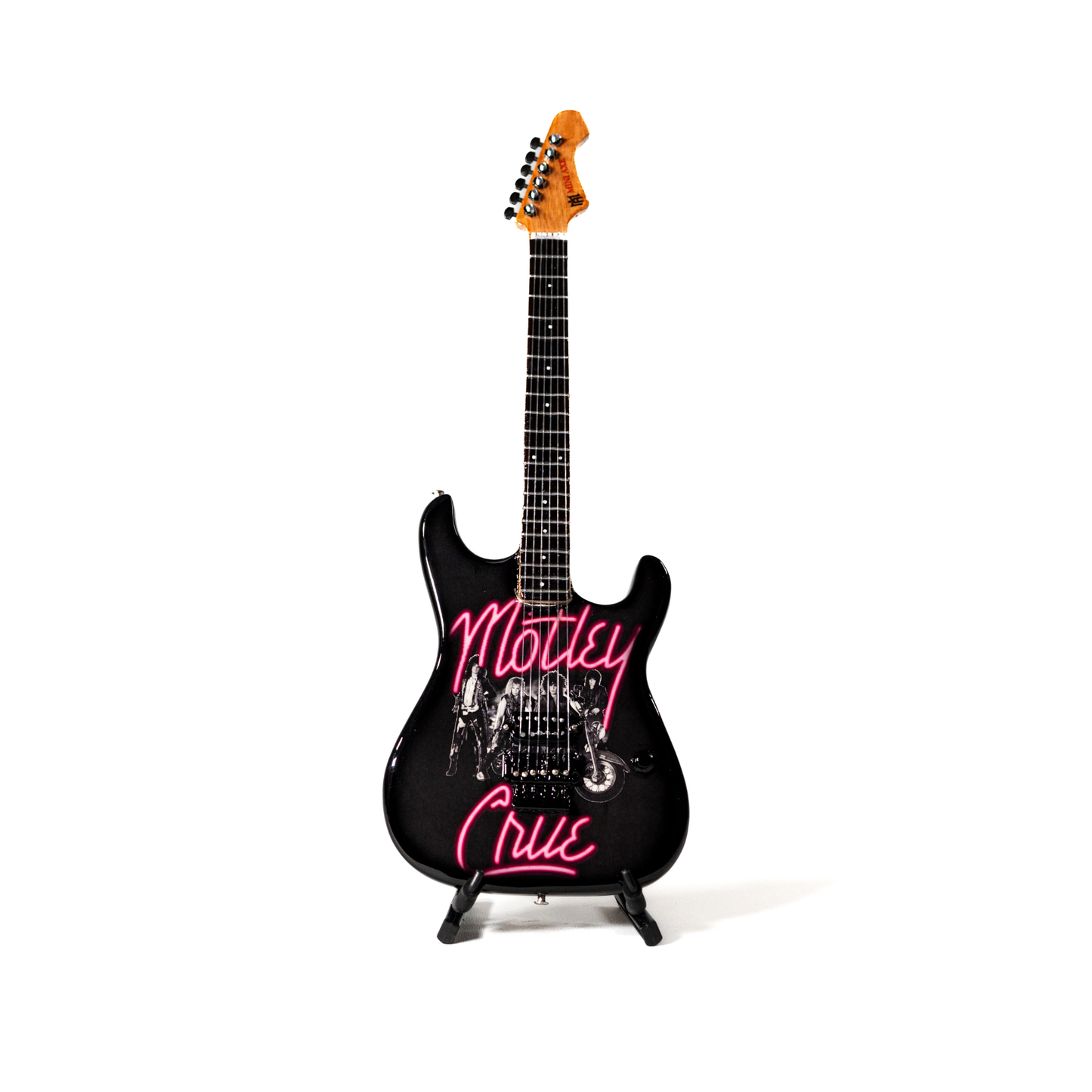 Mötley Crüe "Girls, Girls, Girls" Collectible Miniature Guitar