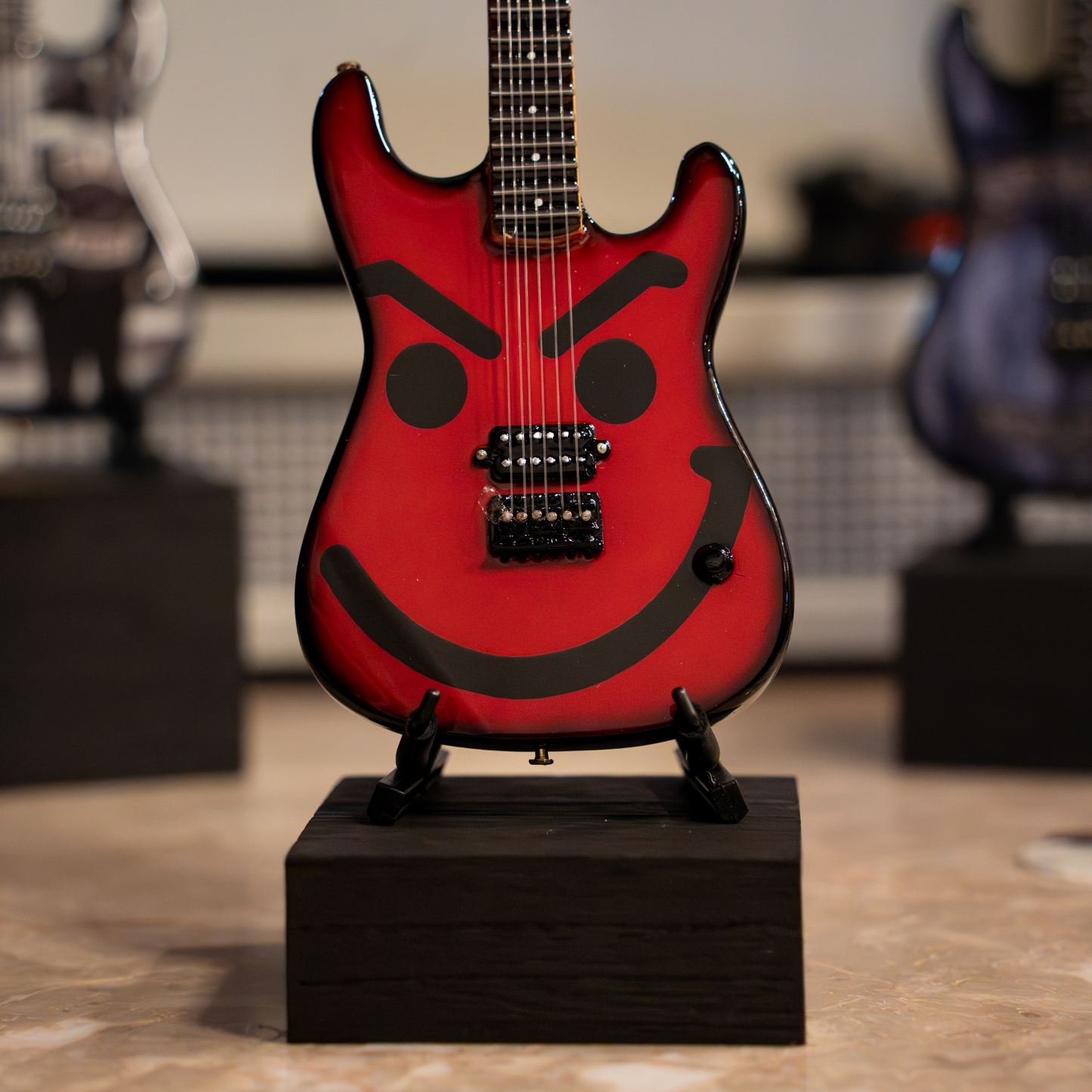 Bon Jovi Have a Nice Day Collectible Miniature Guitar