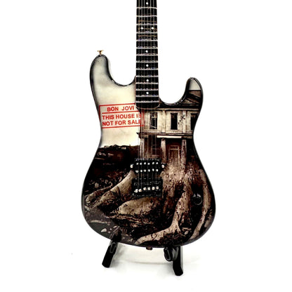 Bon Jovi Collectible Miniature Guitar Set