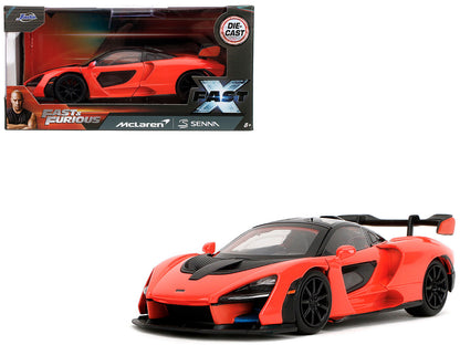 McLaren Senna Red and Black "Fast X" (2023) Movie "Fast & Furious" Series 1/32 Diecast Model Car by Jada  free shipping USA