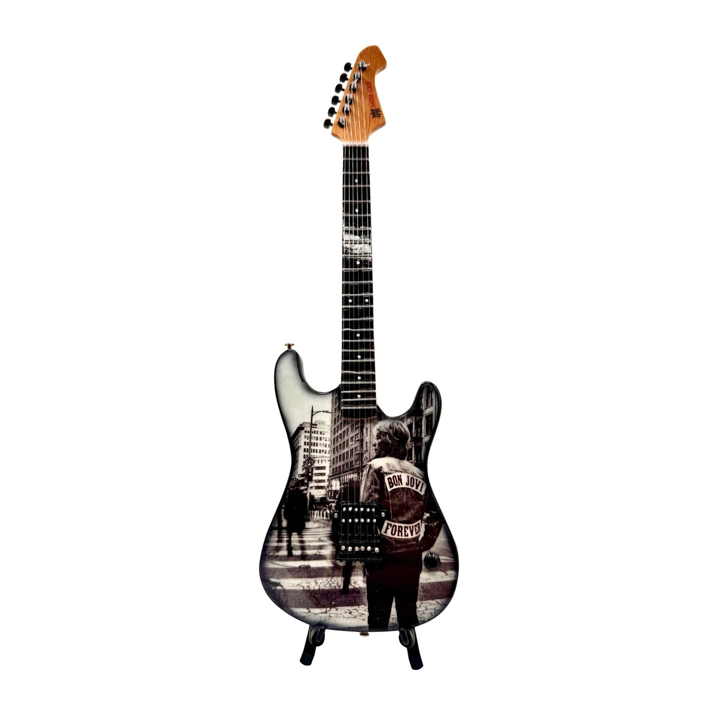 Bon Jovi Collectible Miniature Guitar Set
