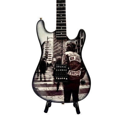 Bon Jovi Collectible Miniature Guitar Set