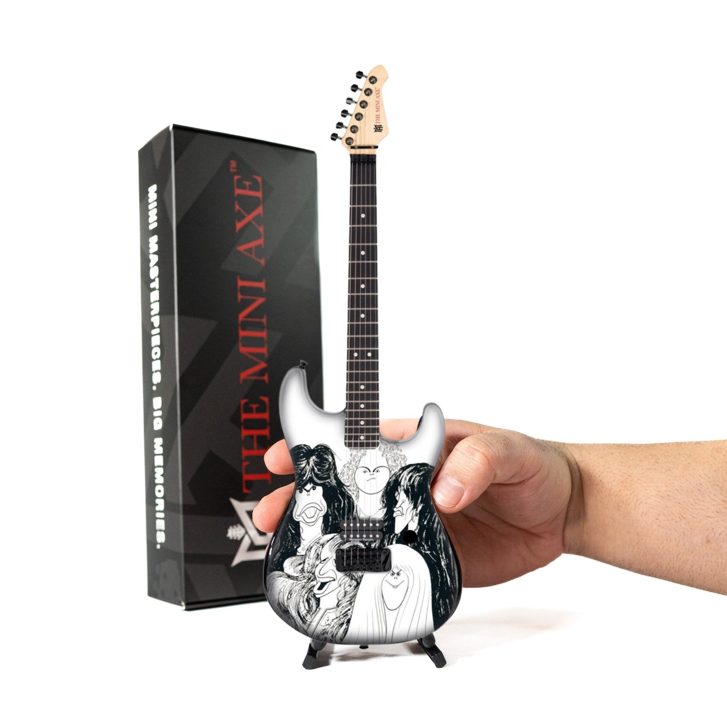 Aerosmith "Draw the Line" Collectible Miniature Guitar