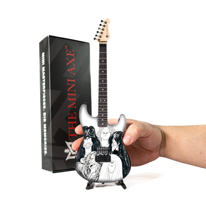 Aerosmith "Draw the Line" Collectible Miniature Guitar