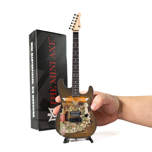 Aerosmith "Toys in the Attic" Collectible Miniature Guitar