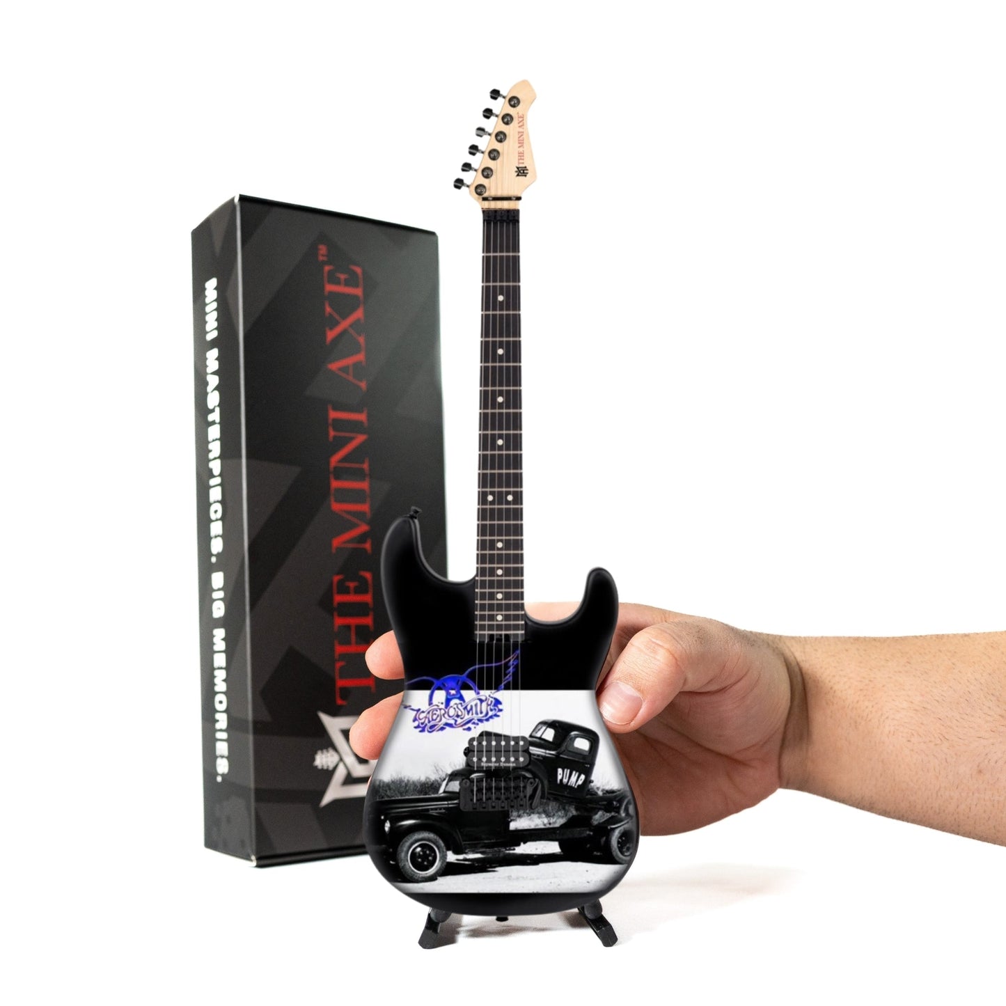 Aerosmith "Pump" Collectible Miniature Guitar