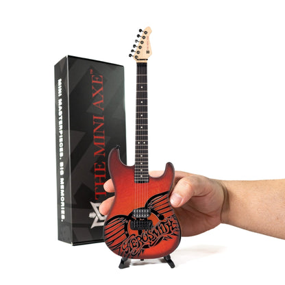 Aerosmith "Logo" Collectible Miniature Guitar