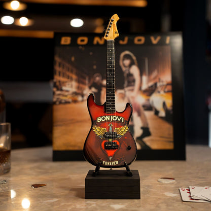 Bon Jovi Forever Tour Collectible Miniature Guitar