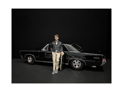 Skateboarder Figurine III for 1/18 Scale Models by American Diorama  free shipping USA