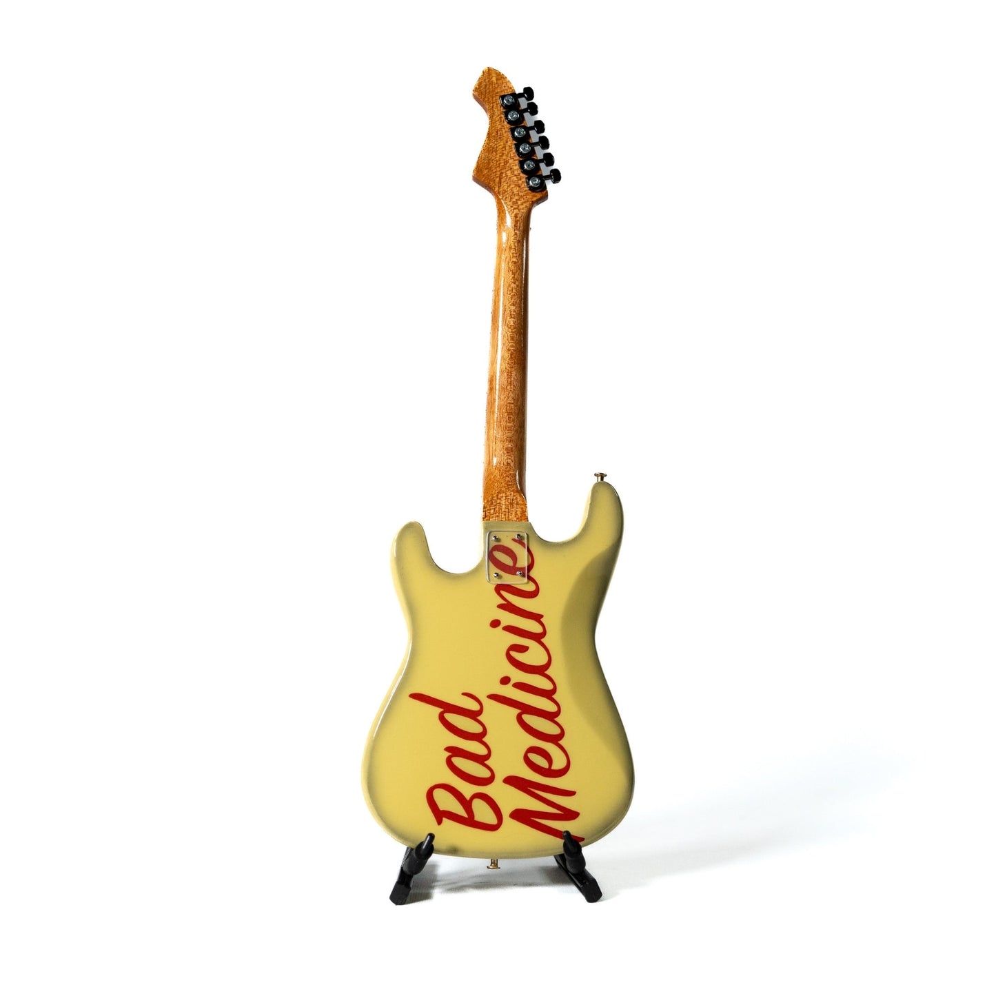 Bon Jovi Slippery When Wet Collectible Miniature Guitar