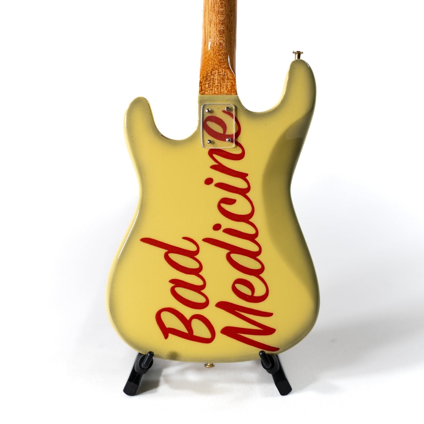 Bon Jovi Slippery When Wet Collectible Miniature Guitar