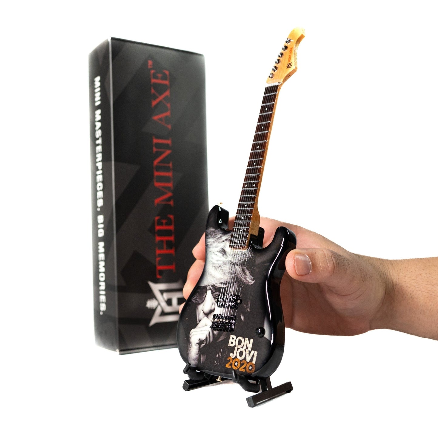 Bon Jovi 2020 Collectible Miniature Guitar