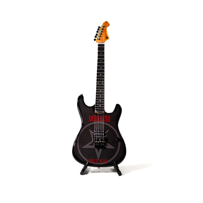 Mötley Crüe "Shout at the Devil" Collectible Miniature Guitar