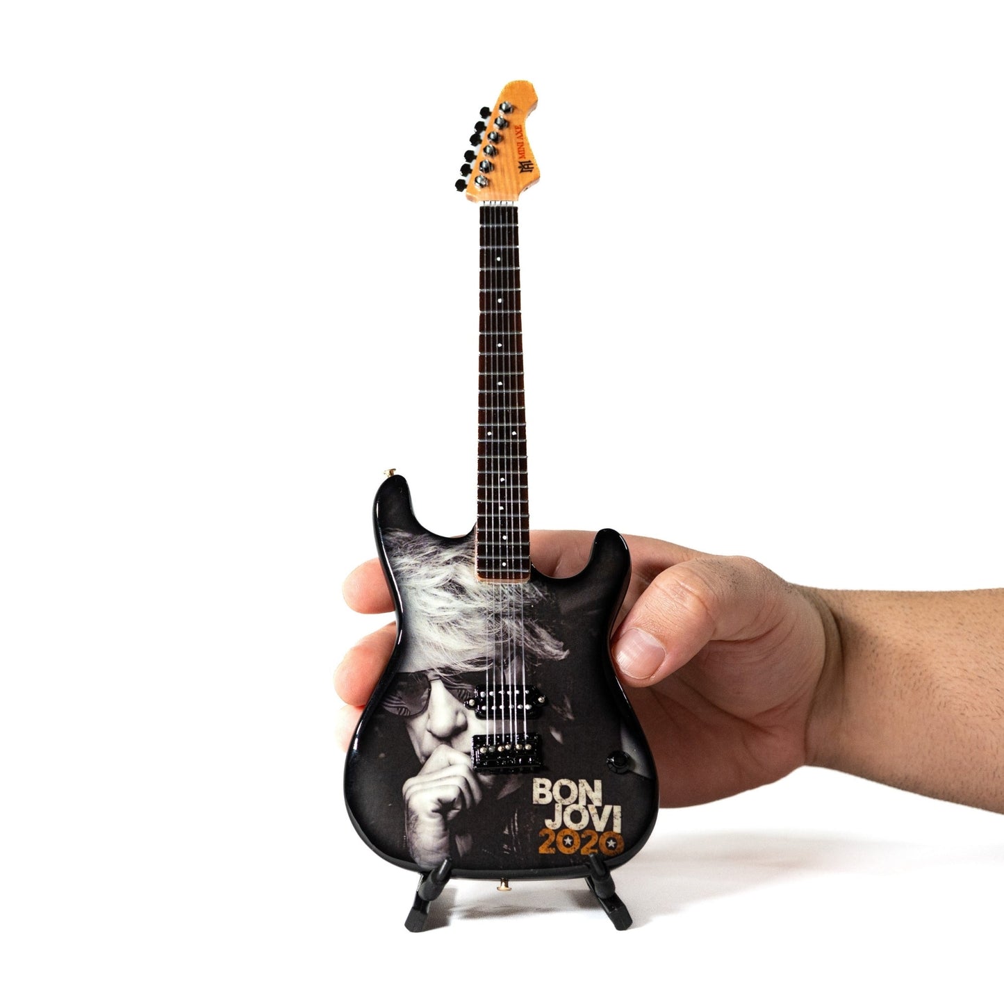 Bon Jovi 2020 Collectible Miniature Guitar