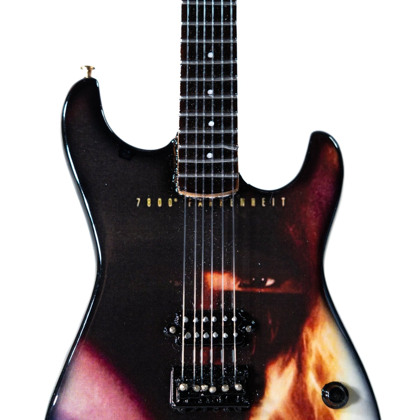 Bon Jovi 7800° Fahrenheit Collectible Miniature Guitar
