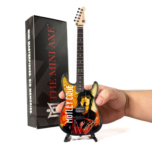 Nikki Sixx — Mötley Crüe Collectible Miniature Guitar