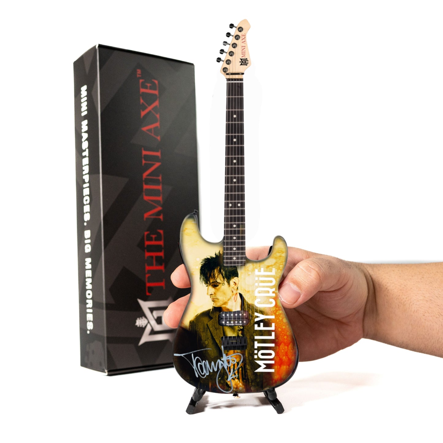 Tommy Lee — Mötley Crüe Collectible Miniature Guitar
