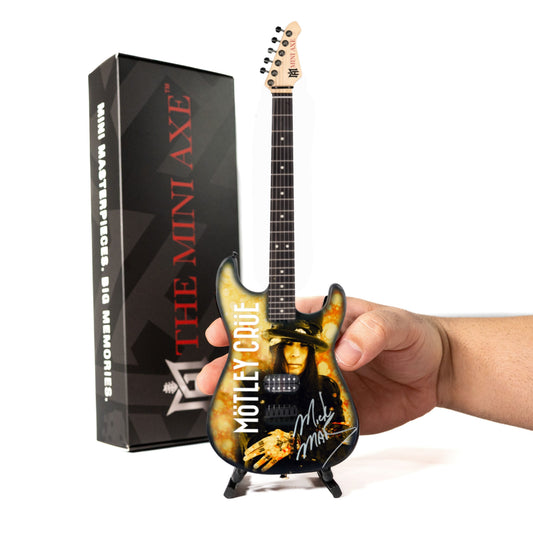 Mick Mars — Mötley Crüe Collectible Miniature Guitar
