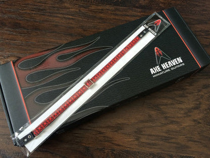 FENDER™ Hip Trip Vintage Red Mini Model Guitar Strap