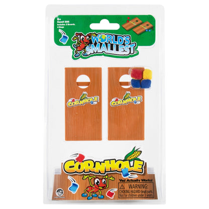 World's Smallest Cornhole Game