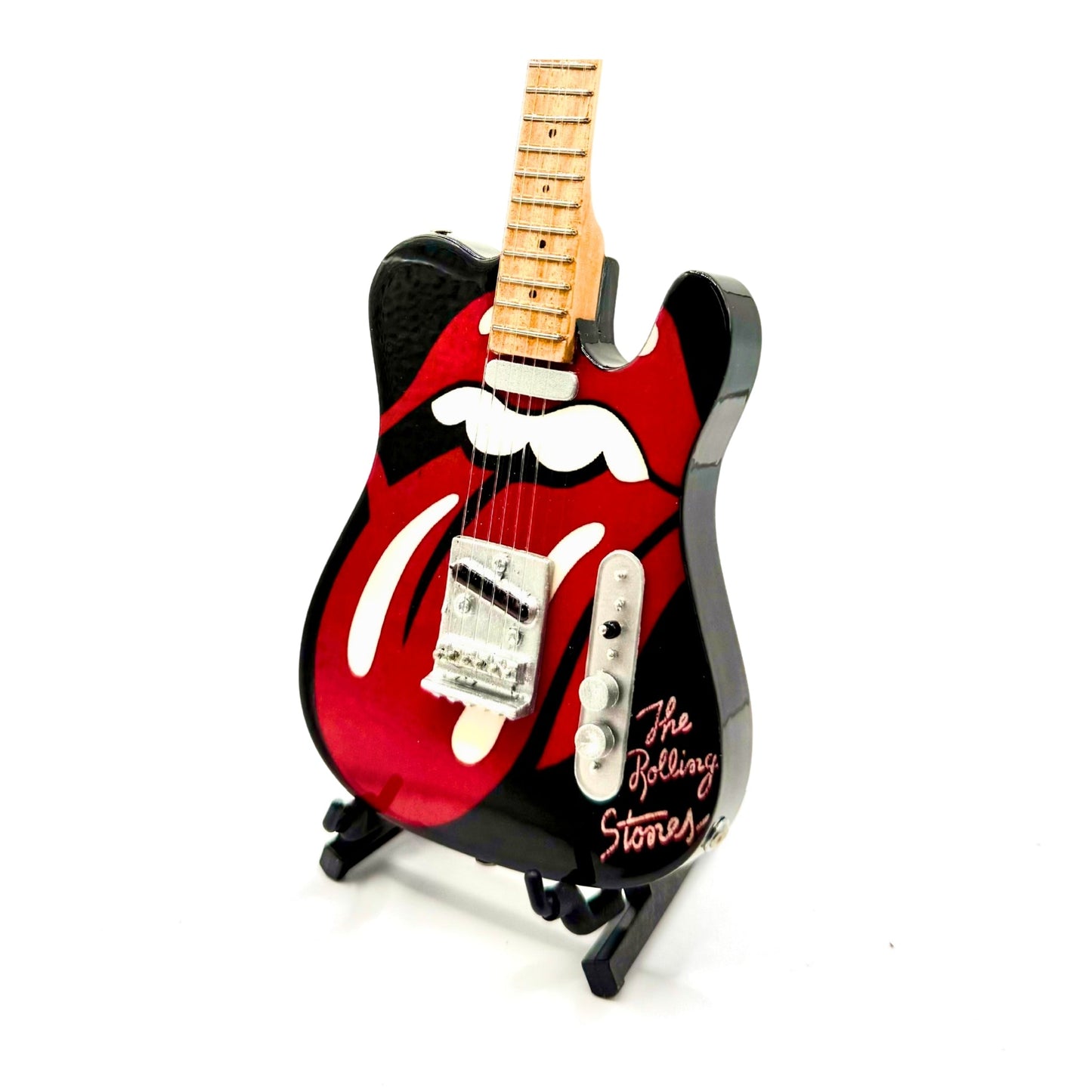 The Rolling Stones Icons Collectible Miniature Guitar Set