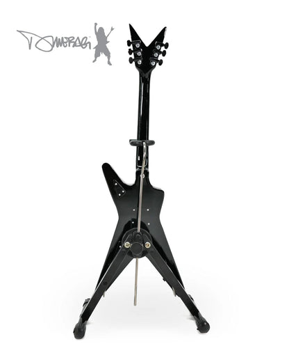 Licensed Dimebag Darrell Signature Lightning Bolt Miniature Guitar Replica