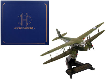 De Havilland D.H.89 Dominie Dragon Rapide Aircraft "Wee Wullie" "27th Air Force Group 8th AF USAAF" 1/72 Diecast Model Airplane by Oxford Diecast  free shipping USA