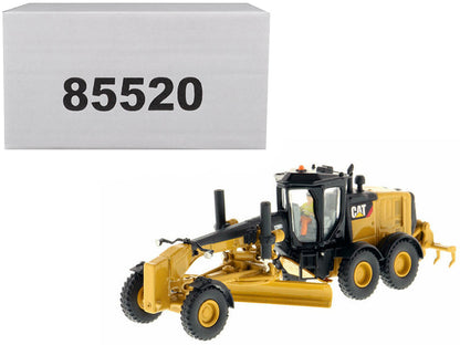 CAT Caterpillar 12M3 Motor Grader with Operator "High Line" Series 1/87 (HO) Scale Diecast Model by Diecast Masters  free shipping USA