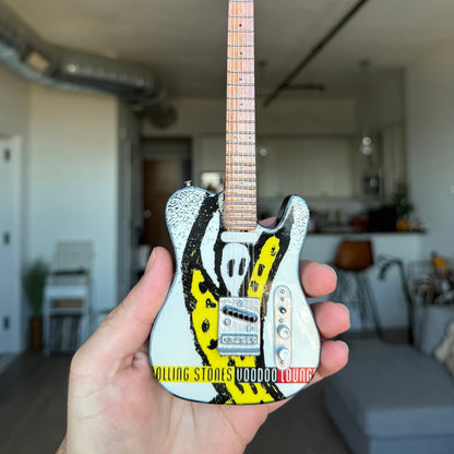 The Rolling Stones "Voodoo Lounge" Collectible Miniature Guitar