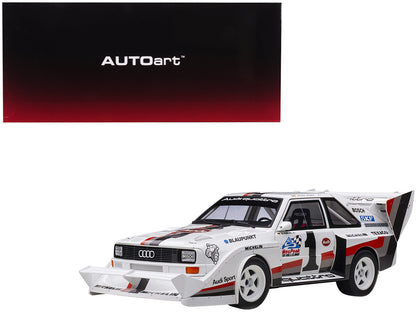 Audi Quattro S1 #1 Walter Roehrl Winner Pikes Peak (1987) 1/18 Model Car by Autoart  free shipping USA