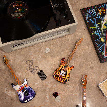 Def Leppard "Rejoice" Collectible Miniature Guitar