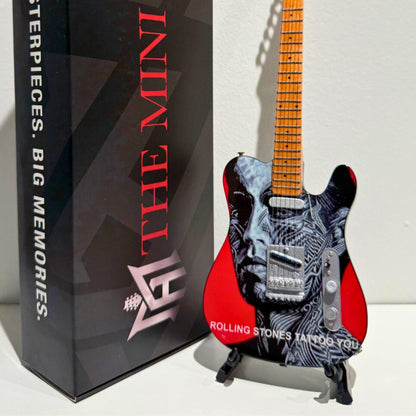 The Rolling Stones "Tattoo You" Collectible Miniature Guitar