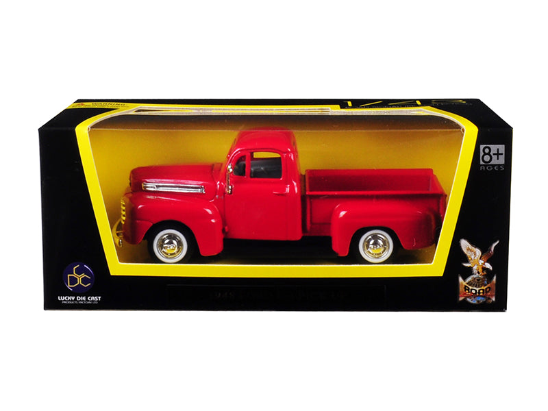 1948 Ford F-1 Pickup Truck Red 1/43 Diecast Model Car by Road Signature  free shipping USA