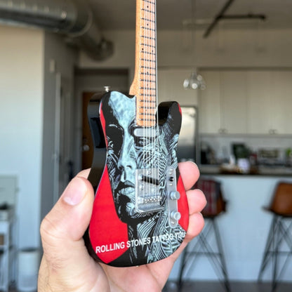 The Rolling Stones "Tattoo You" Collectible Miniature Guitar
