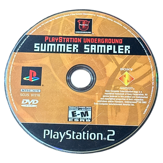Playstation Underground Summer Sampler [2002] - Playstation 2