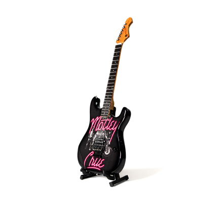 Mötley Crüe "Girls, Girls, Girls" Collectible Miniature Guitar