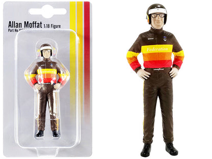 Allan Moffat "Federation" Driver Figurine for 1/18 Scale Models by ACME  free shipping USA