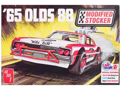Skill 2 Model Kit 1965 Oldsmobile 88 "Modified Stocker" 1/25 Scale Model by AMT  free shipping USA