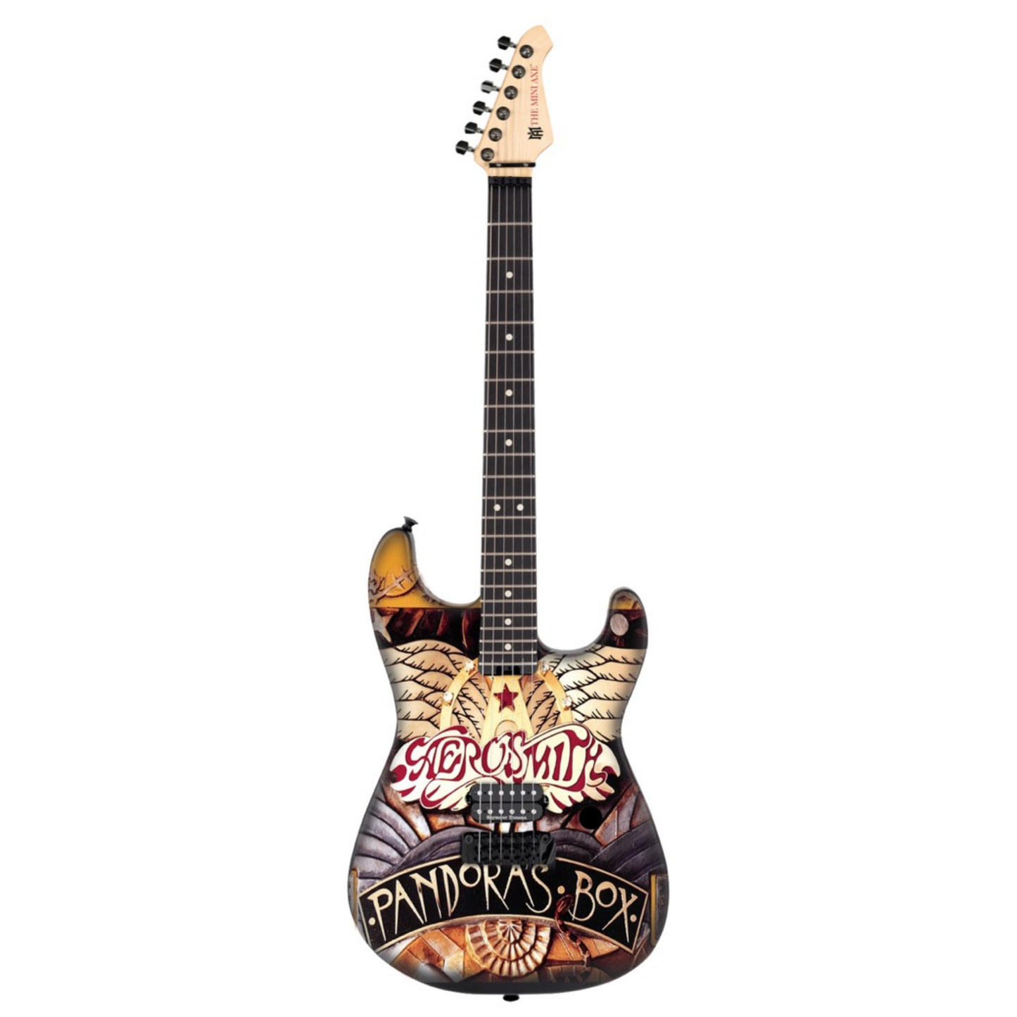Aerosmith "Pandora's Box" Collectible Miniature Guitar