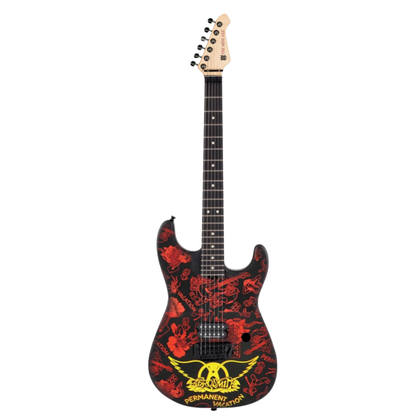 Aerosmith "Permanent Vacation" Collectible Miniature Guitar