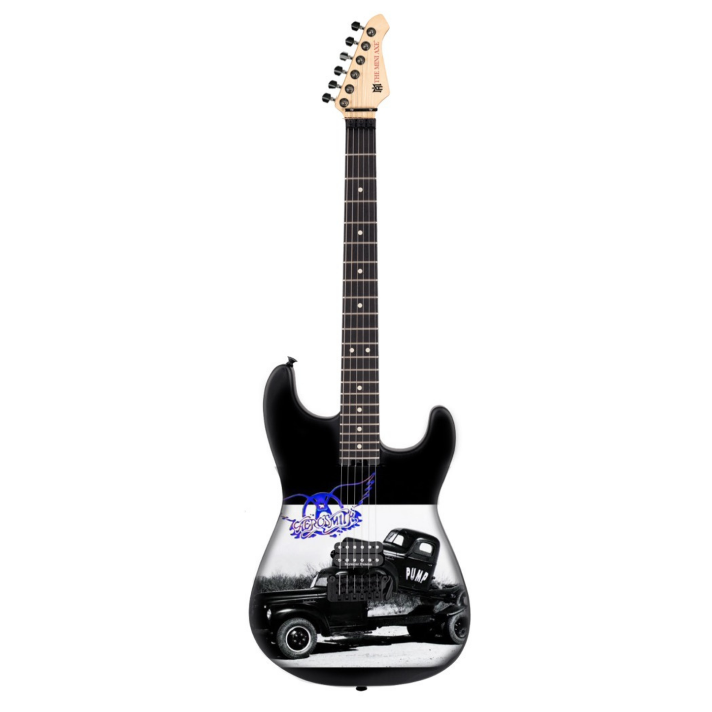 Aerosmith "Pump" Collectible Miniature Guitar
