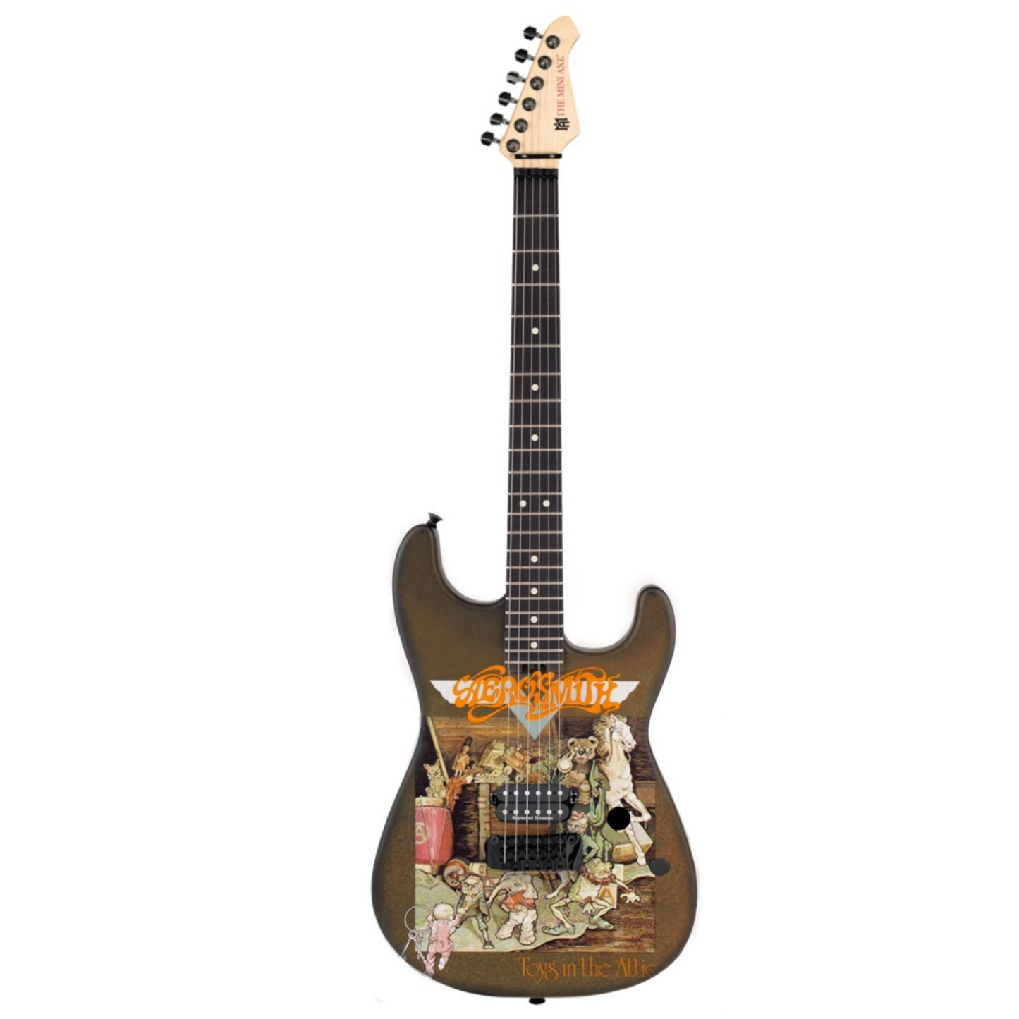 Aerosmith "Toys in the Attic" Collectible Miniature Guitar