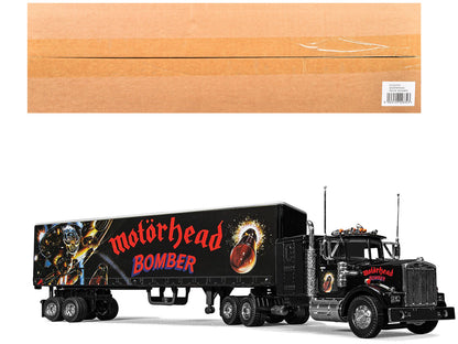 "Motorhead Bomber" Transport Truck Black 1/50 Diecast Model by Corgi  free shipping USA